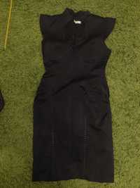 Suknia czarna B2 Balizza z kryształkami 36 r. M