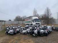 Продам скутер мопед з японії з контейнера