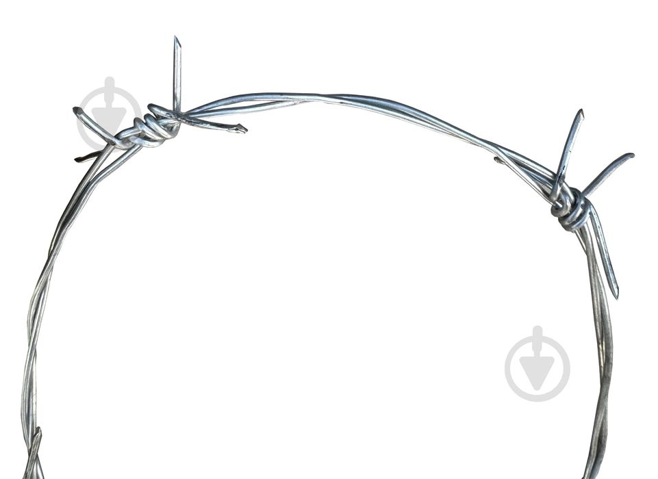 Дріт колючий двохосновний 1,8 мм оцинкований