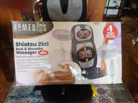 HOMEDICS Shiatsu 2w1 SBM-500HA-2EU mata masyjąca masażer massager