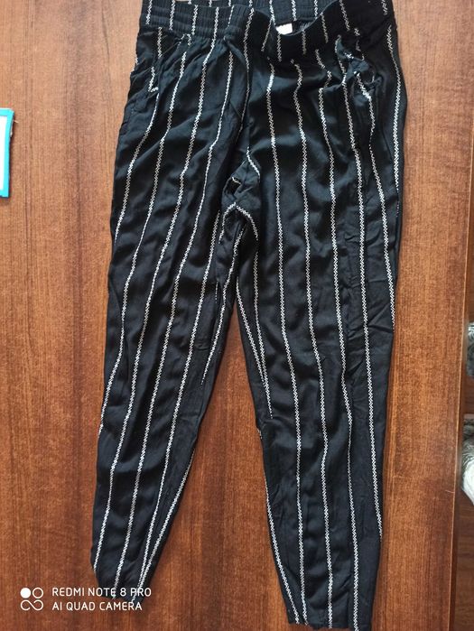 Spodnie w paski hm r. 36