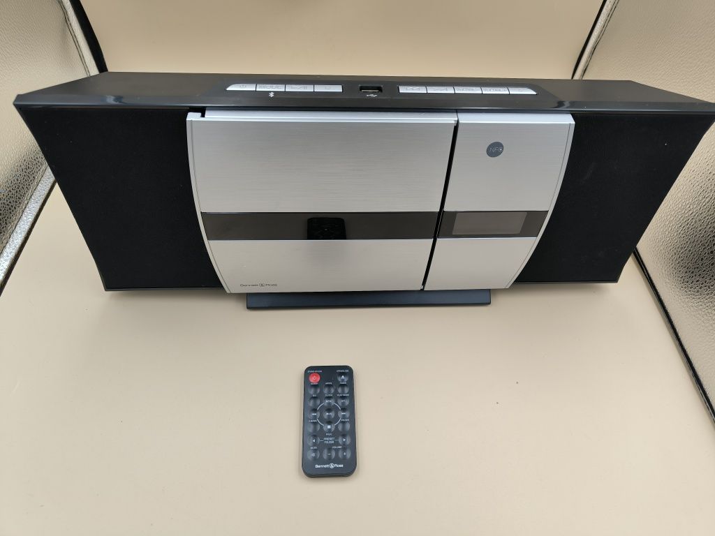Wieża stereo boombox radioodtwarzacz Bennett&Ross AV-5 bluetooth