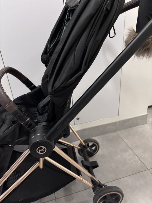 Wózek spacerowy cybex mios 3.0 rose gold + black onyx