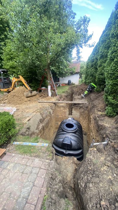 Usługi minikoparką 1.5T Prace ziemne / Brukarstwo układanie kostki