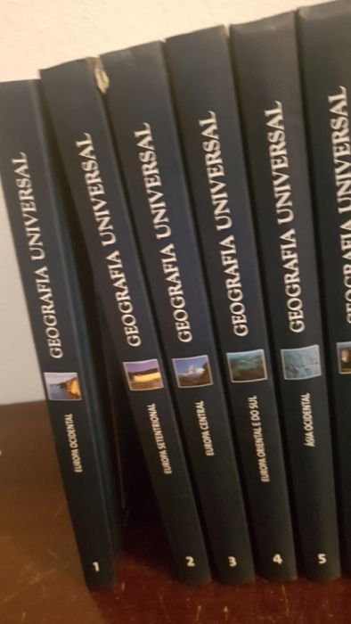 18 Livros geografia universal grande atlas século XXI
