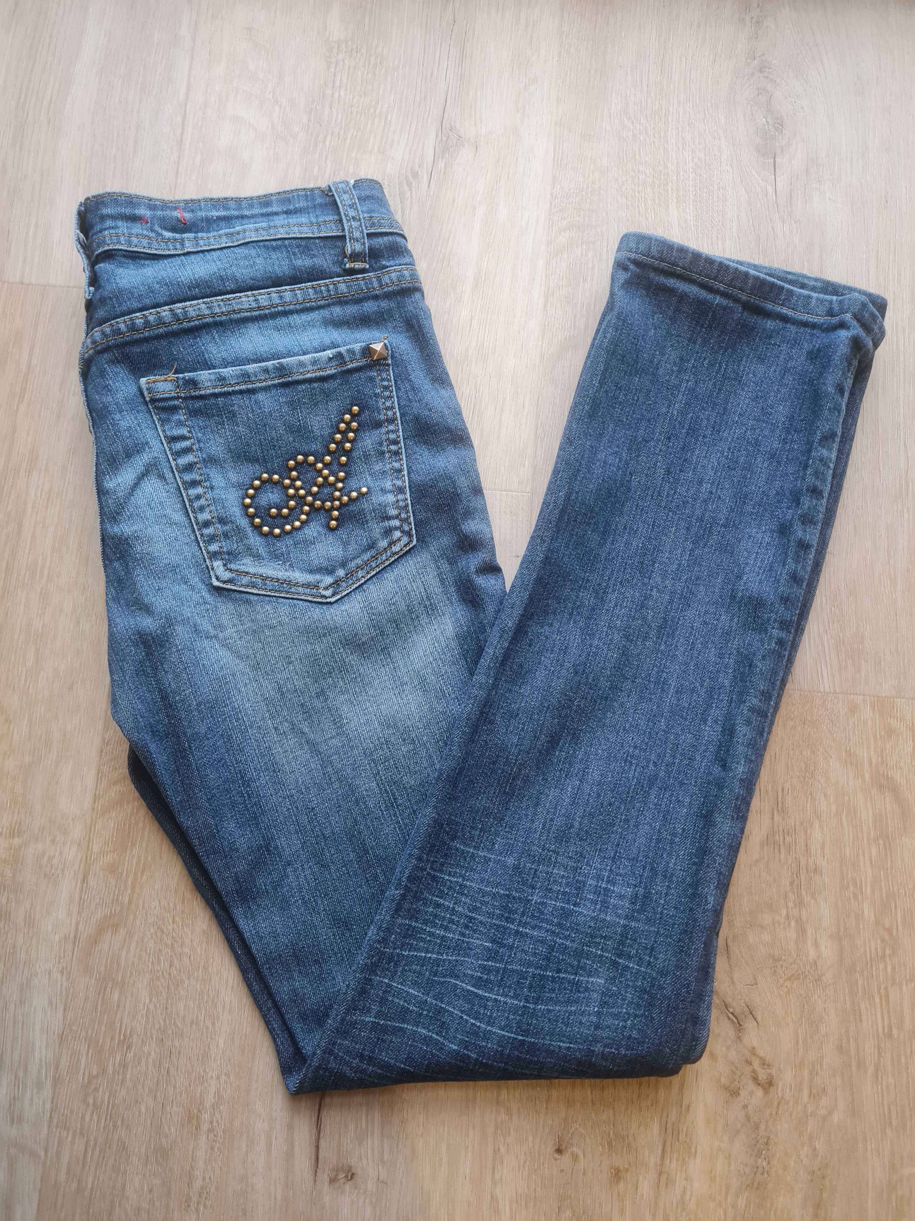 Spodnie jeansowe jeansy damskie Low Waist