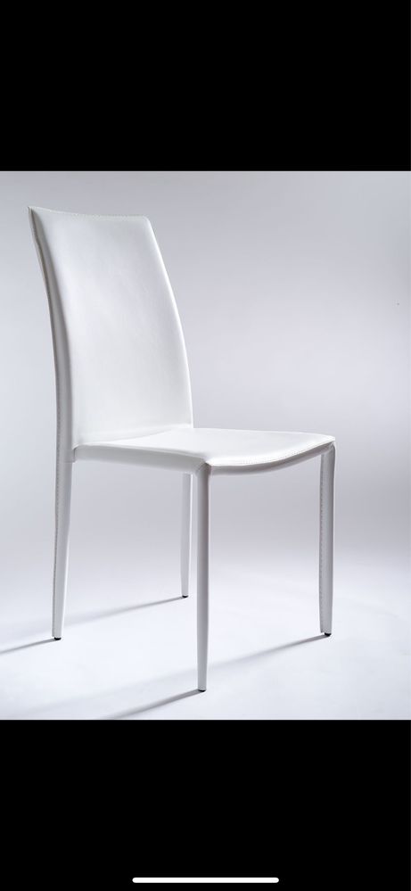 Krzesła Adamo białe