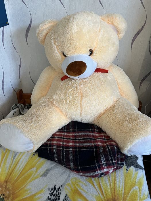 Пухнастий ведмедик (105см)