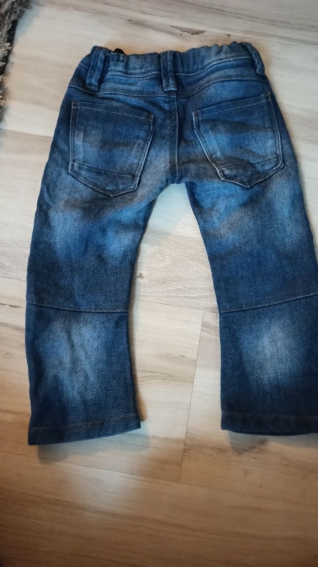 Spodnie z gumką denim co 92