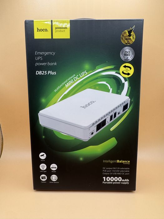 Джерело безперебійного живлення Hoco DB25 Plus 10000mAh