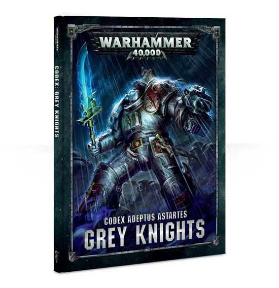 Книга Warhammer 40000. Codex: Grey Knights (Hardback) / Вархаммер 4000