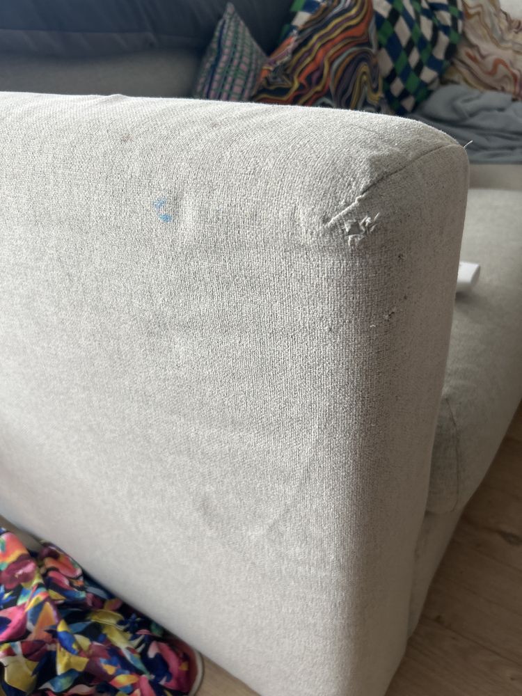 Duża sofa Ikea Vimle modułowa z zagłowkami