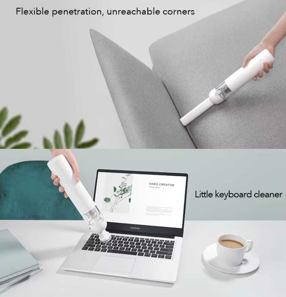 Пилосос Xiaomi Mijia Vacuum Portable Cleaner для авто дому техніки