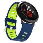 Beline pasek Watch 22mm Double ColorSilicone niebiesko-zielony blue/