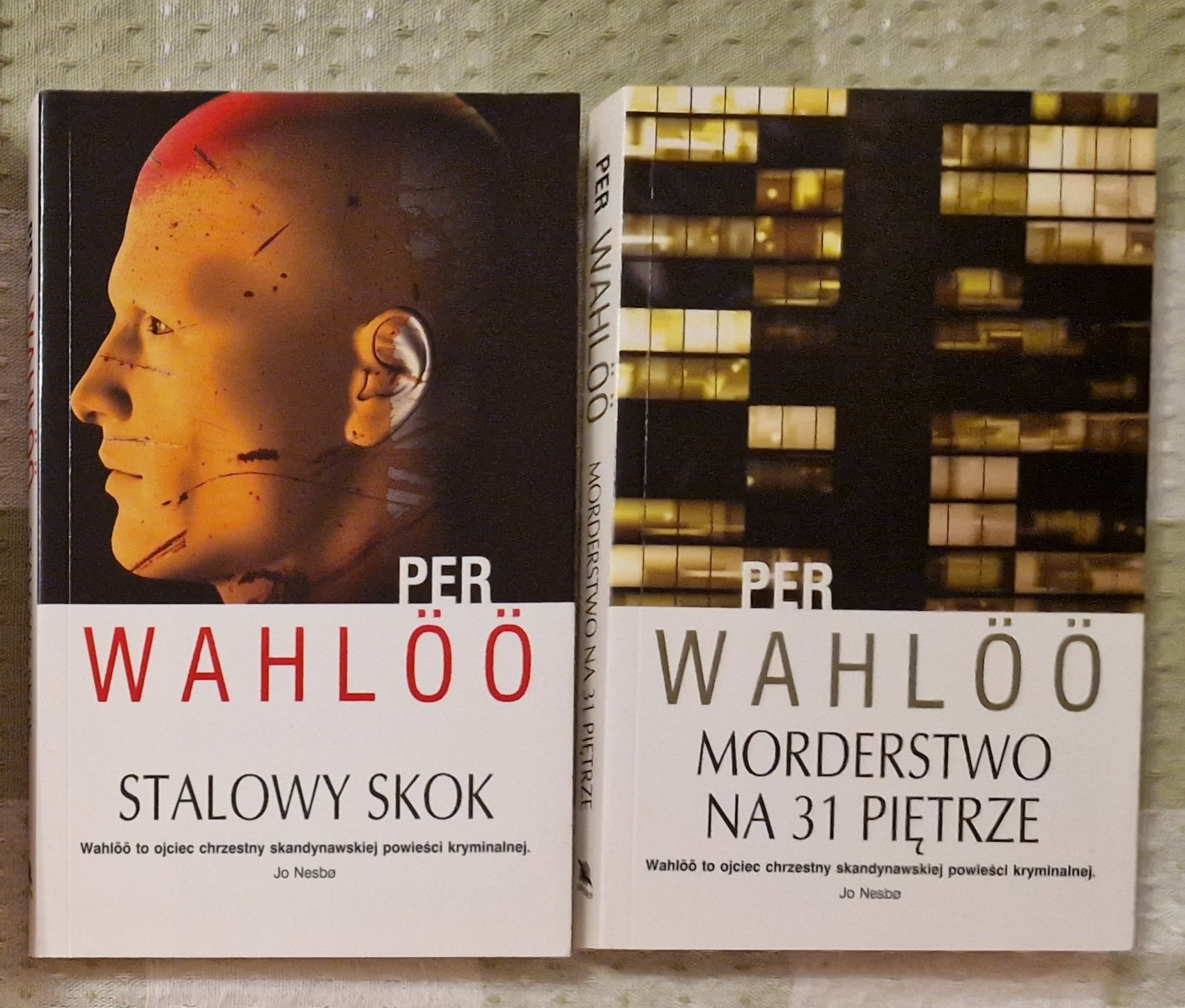 Per Wahloo pakiet 2 książek - Stalowy skok i Morderstwo ma 31 piętrze