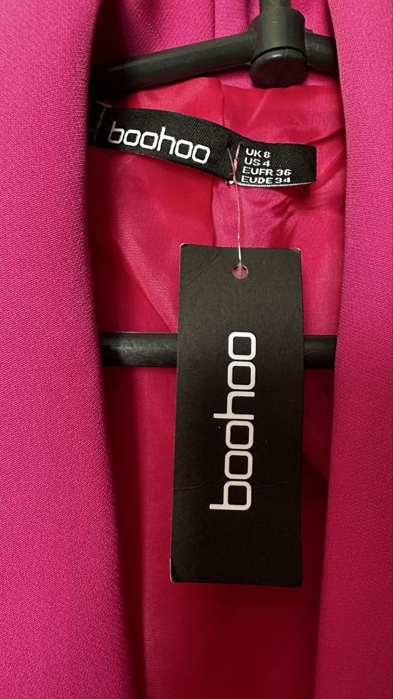Сукня-піджак хс на s нова boohoo