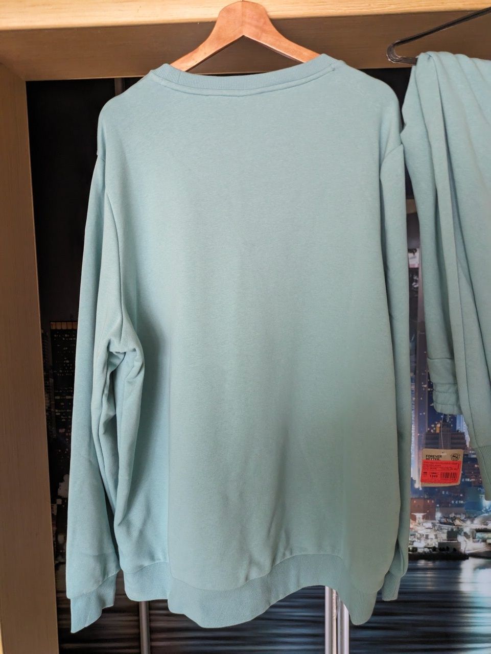 Світшот Puma essentials crewneck блакитний