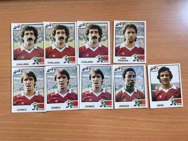 Cromos Diversos: Chalana, José Torres, Manuel Fernandes, Gomes, Futre