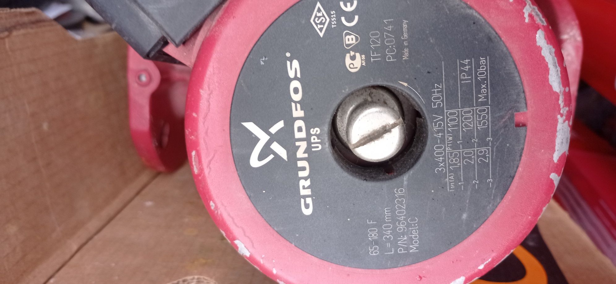 Pompa obiegowa Grundfos UPS 65-180 F340 zasilanie 400V