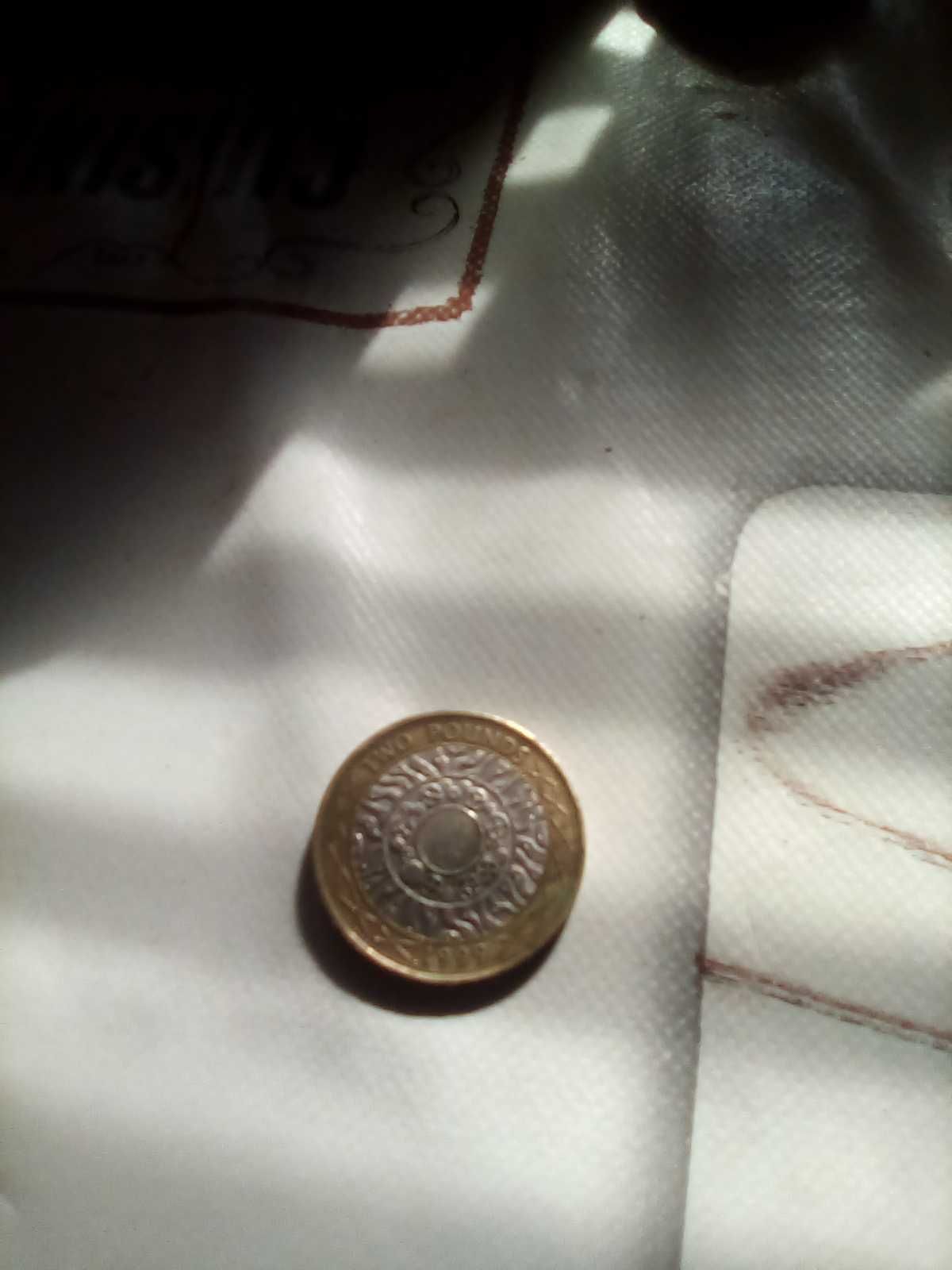 Монета ONE ROUND 1983TWO ROUND 1999 за обе 150гр