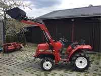 Mini traktor traktorek Mitsubishi 3 tłok. diesel nap.4x4 + nowy Tur