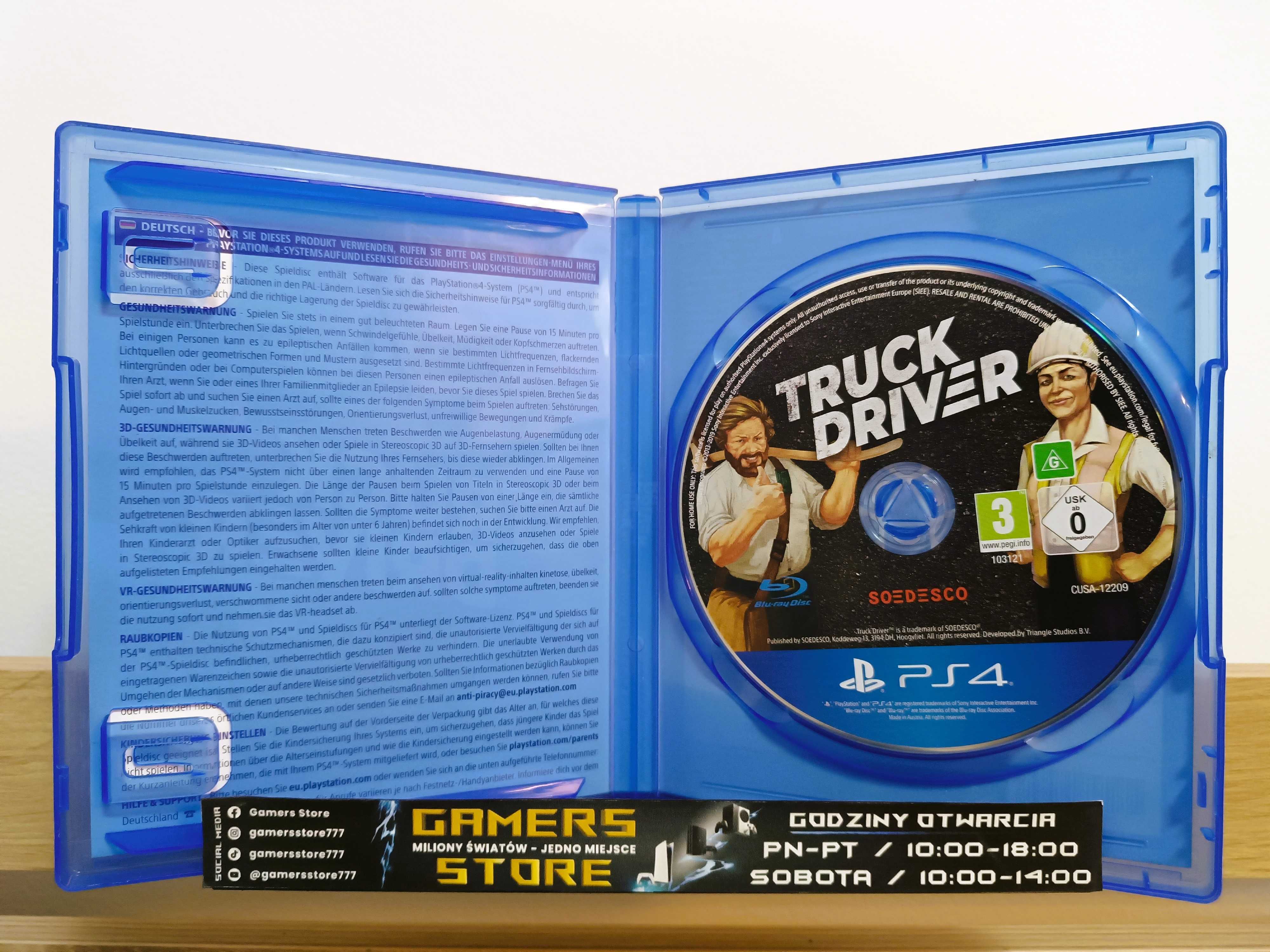 Truck Driver - PlayStation 4 - GAMERS STORE