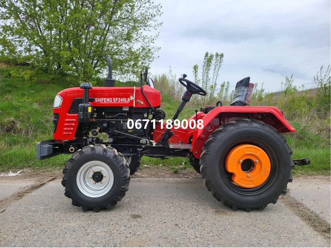 Мінітрактор SHIFENG 240 LR нова гідравліка з циліндром Шіфенг доставка