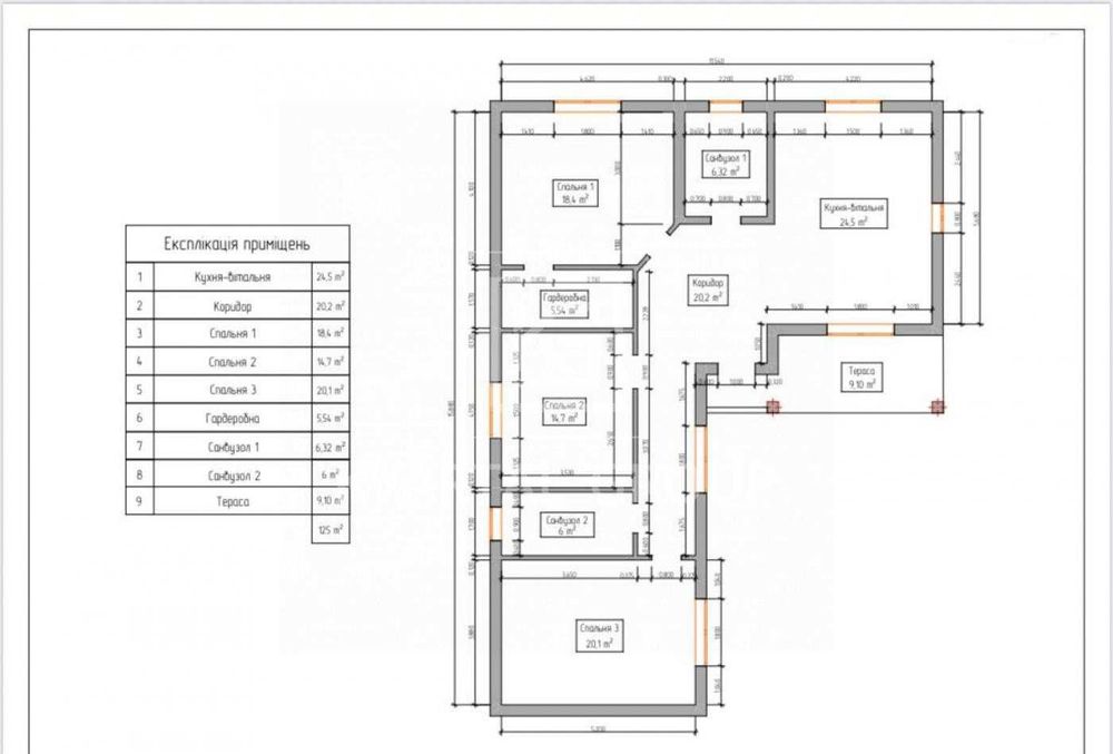 Продаж одноповерхового будинку у лісовій частині Ворзеля