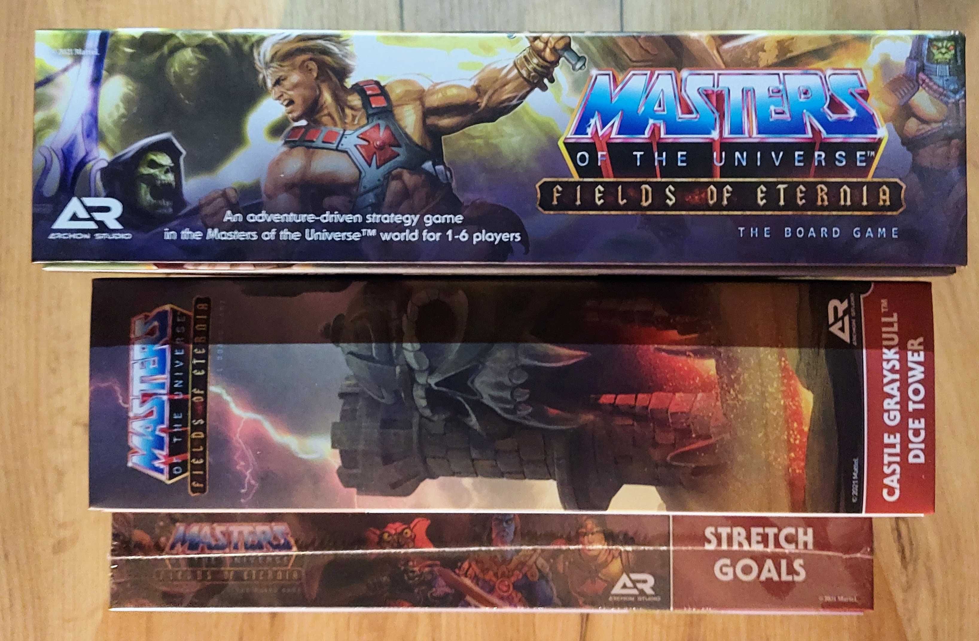 He Man Masters of the Universe - Fields of Eternia - Gra planszowa