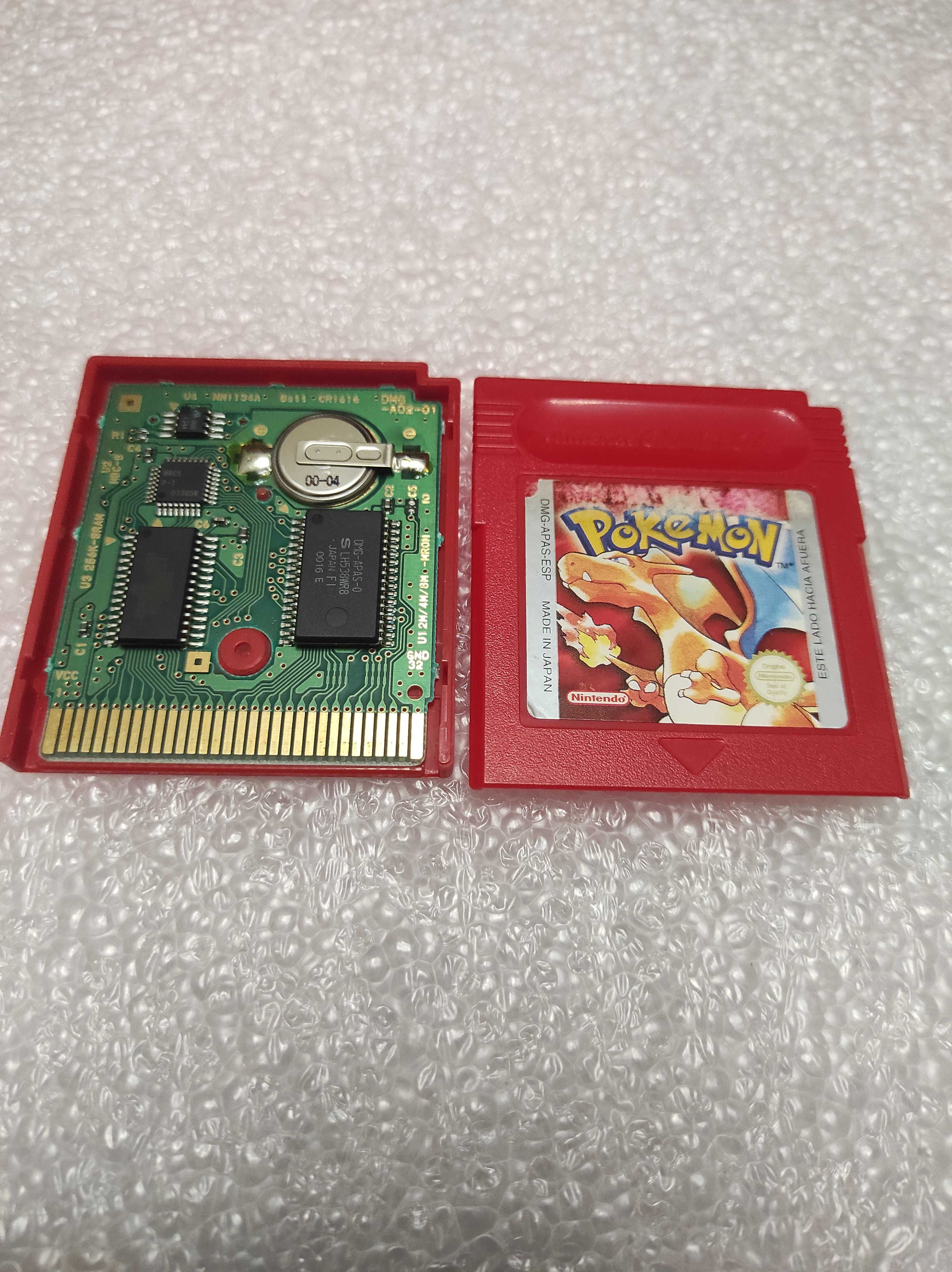 Nintendo GameBoy Pokemon RED Edicion Roja ESP Original Gameboy