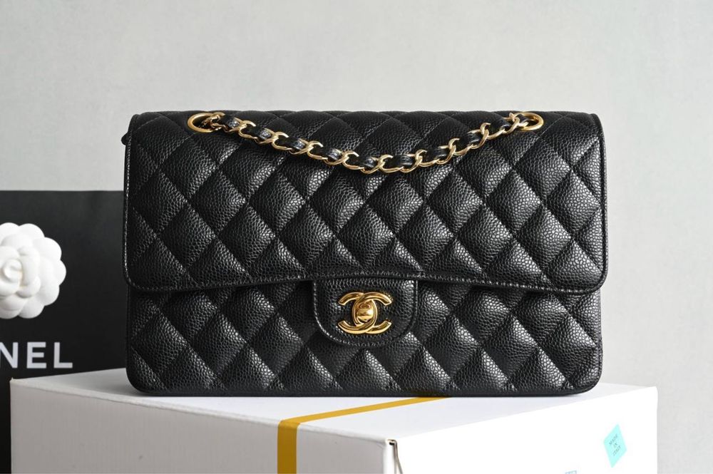 Сумка Chanel Classic flap medium повний комплект бутика максимальна
