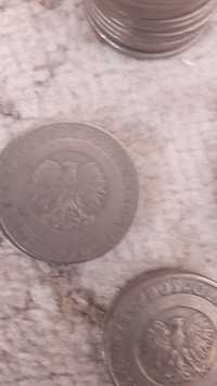 Moneta wieżowiec  kłosy  20 zł  1974, 1976