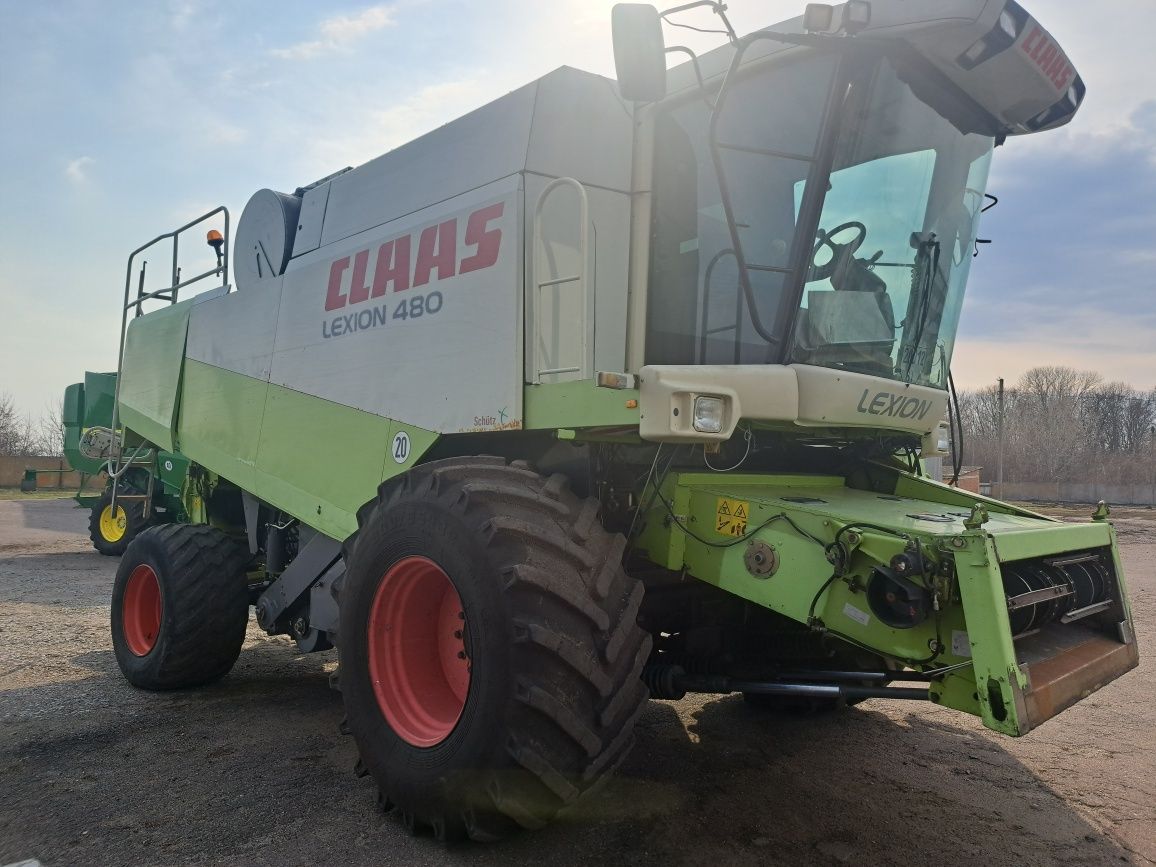 Claas lexion 480 (двигун СAT)