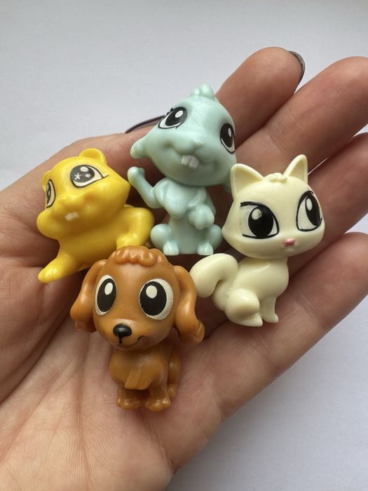 Серия киндер сюрприз Животные с колечками FASHION PETS (2015)