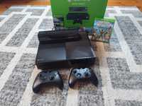 Xbox one 500gb + Kinect + gra + 2x pady