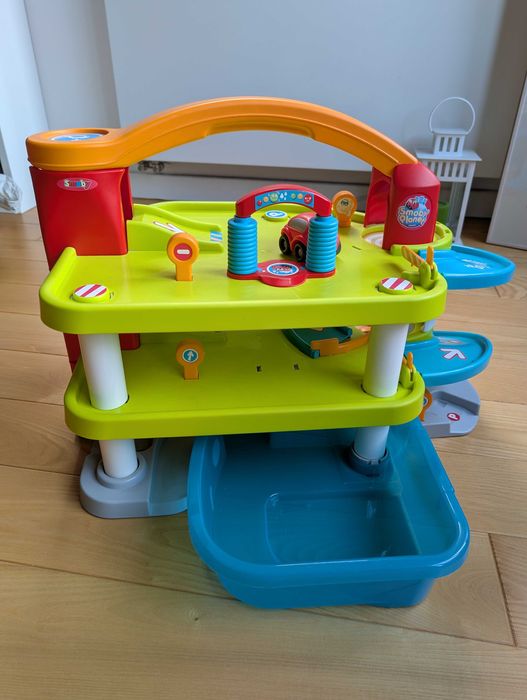 Smoby parking garaż