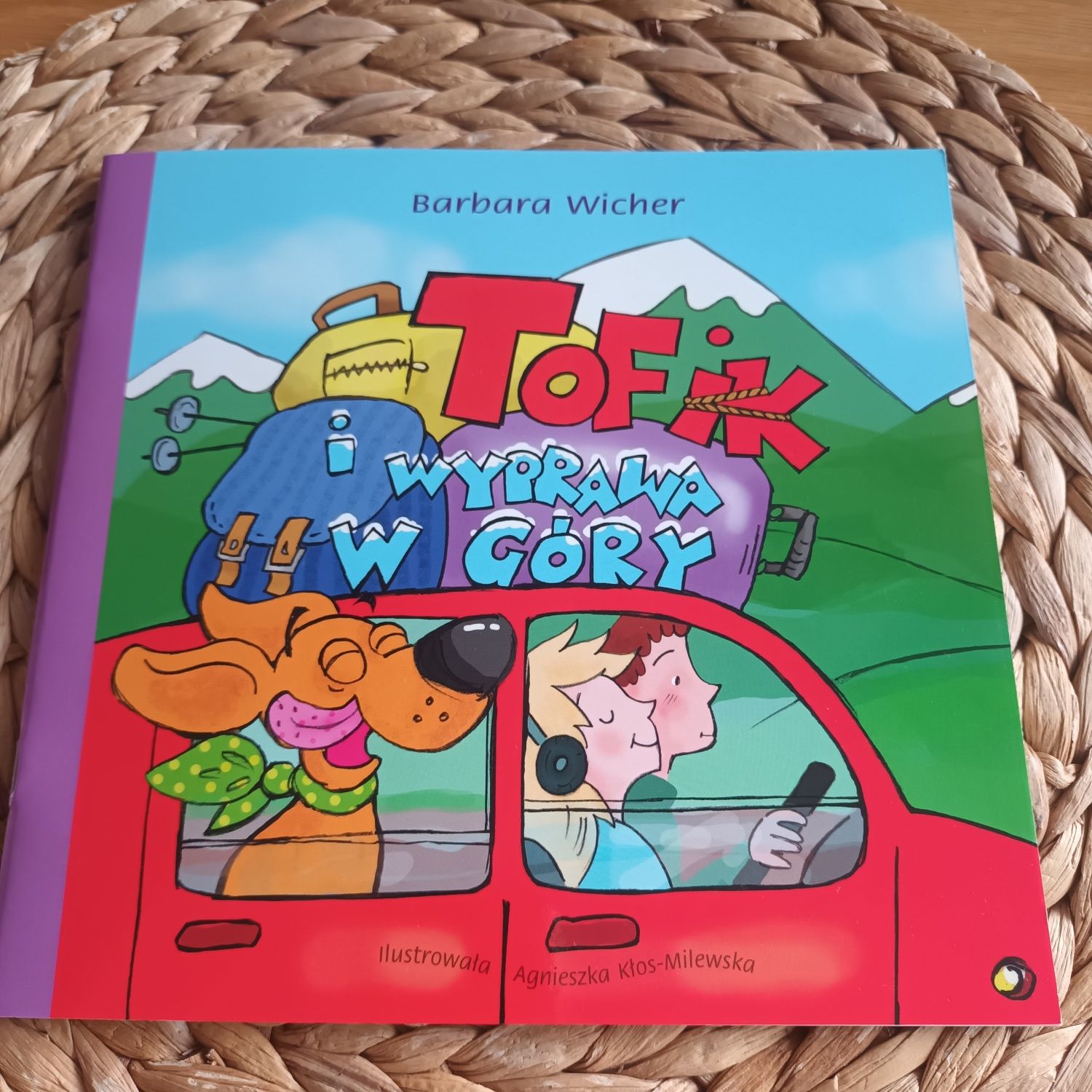 Książeczka dla dzieci. Tofik i wyprawa w góry.