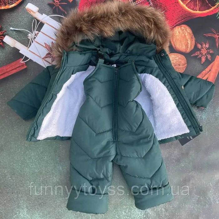 Зимовий костюм, куртка комбінезон