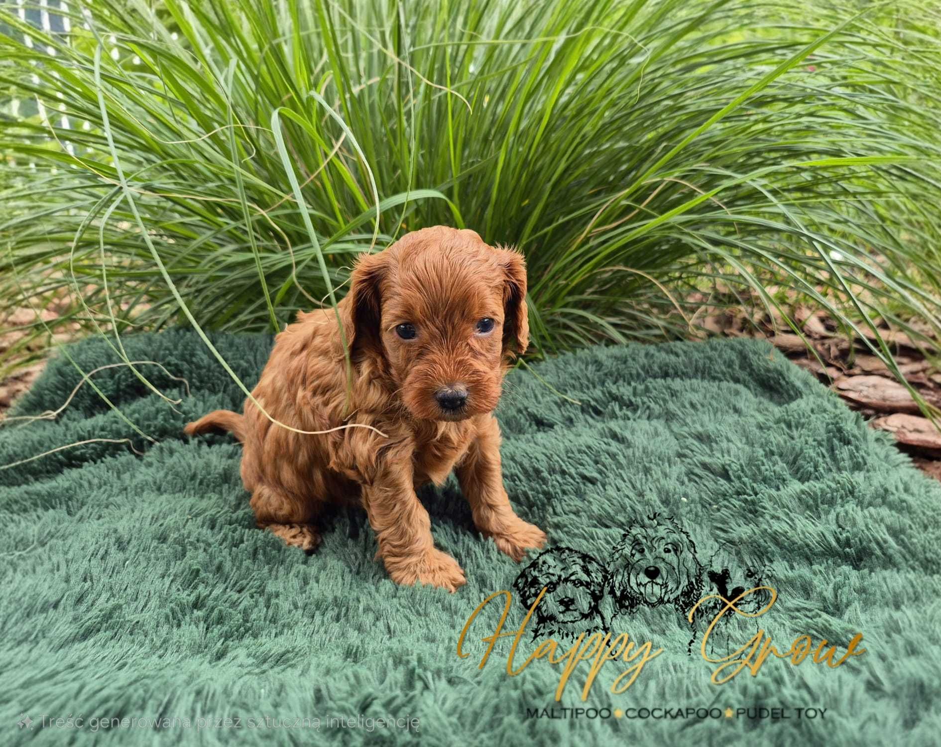 Cockapoo F1b Red suczka Paola cudo :)