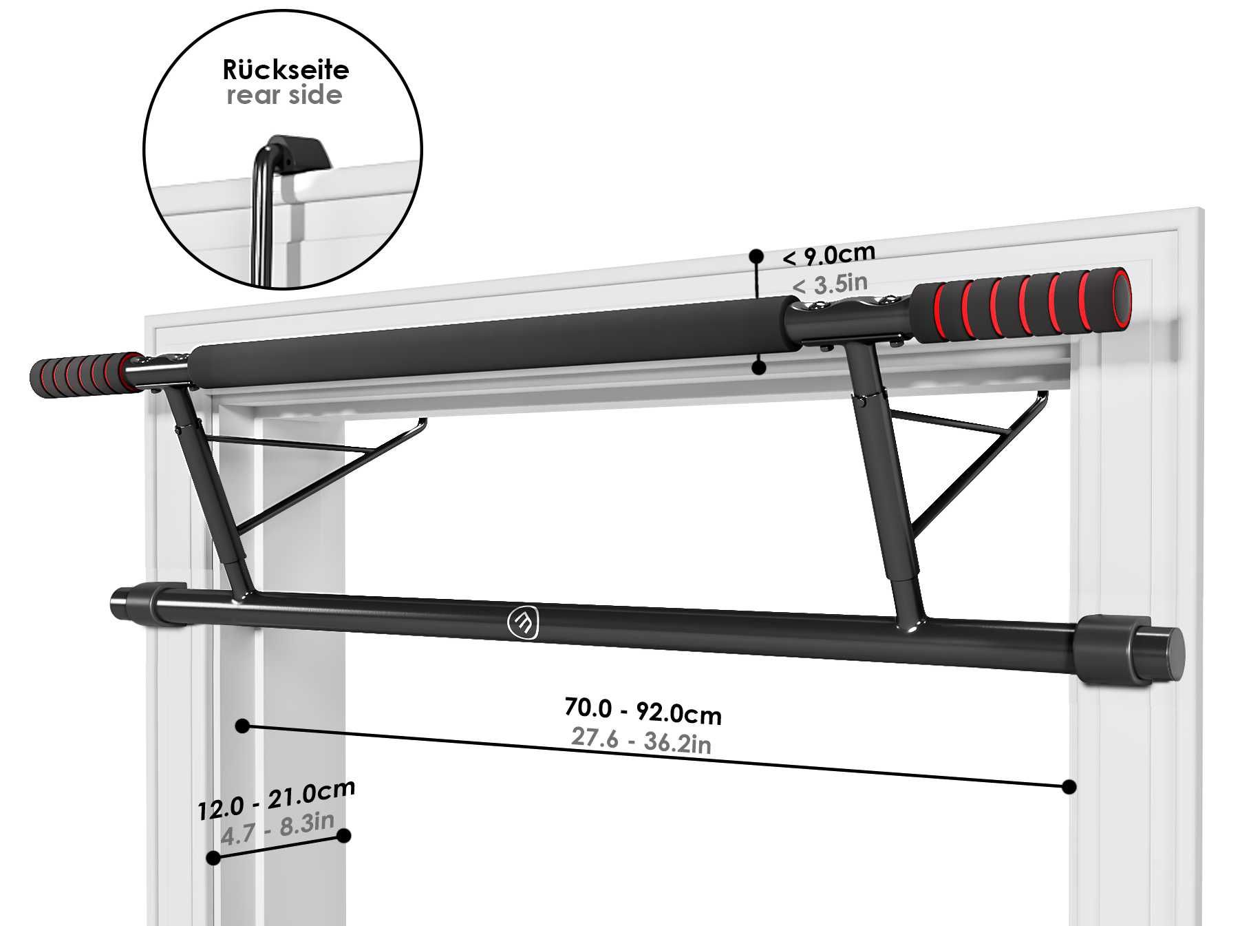 Pull Up Bar (com encaixe em portas)