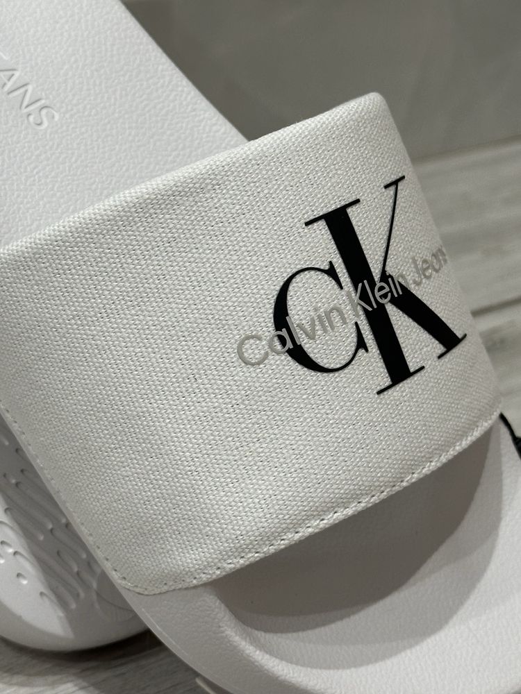 Оригінальні Тапочки Calvin Klein Slide Monogram шльопанці сандалі