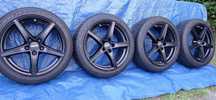 Felgi Koła Aluminiowe ALUTEC 225/45/R18 DUNLOP 6.5mm 5x120 BMW OPEL VW