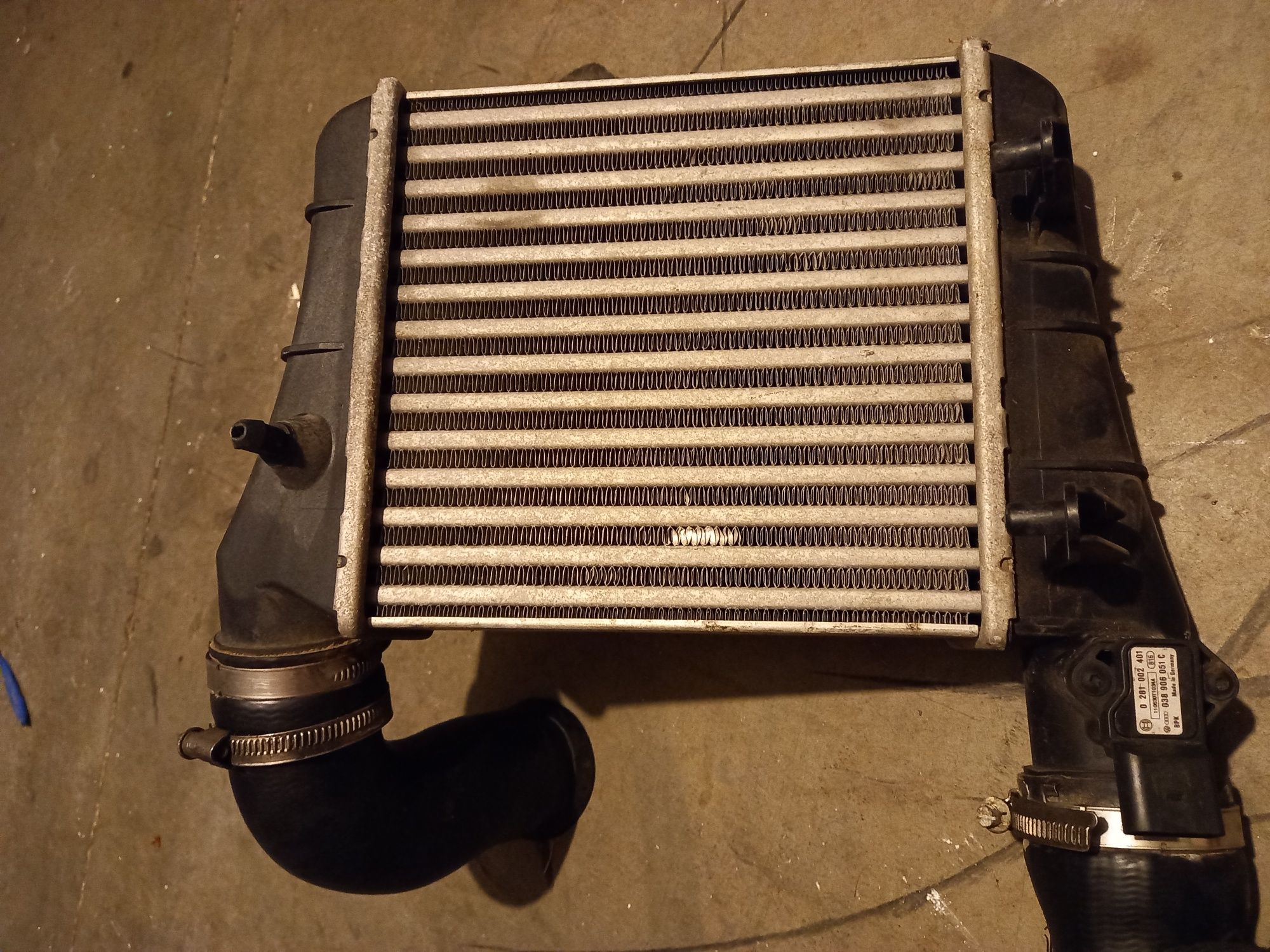 INTERCOOLER/tubos seat exeo, audi a4 b7 referência nas imagens