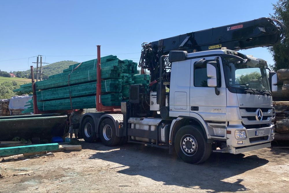 Więźba dachowa kantówki tarcica