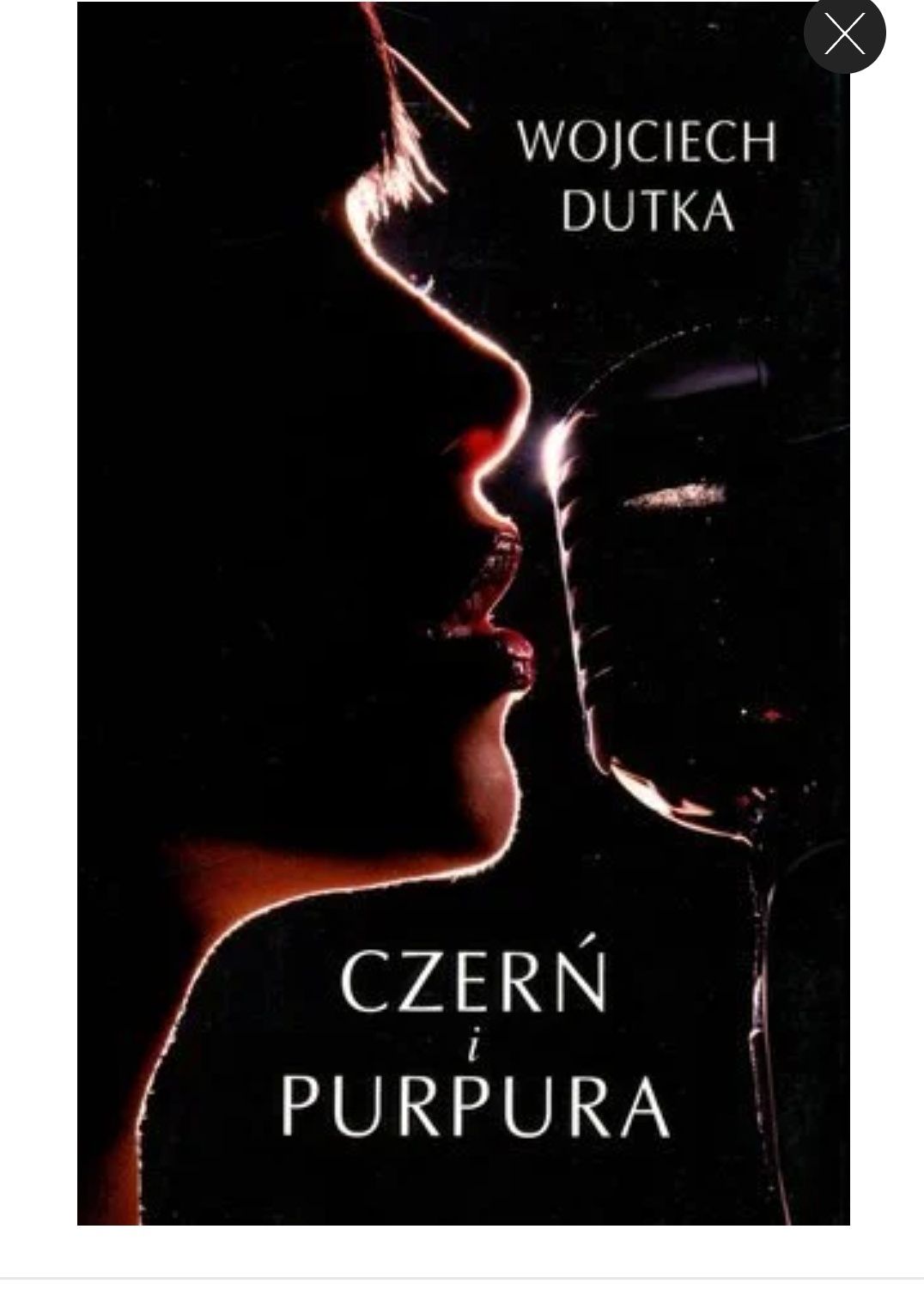 Książka "czerń i purpura" Wojciech DUTKA