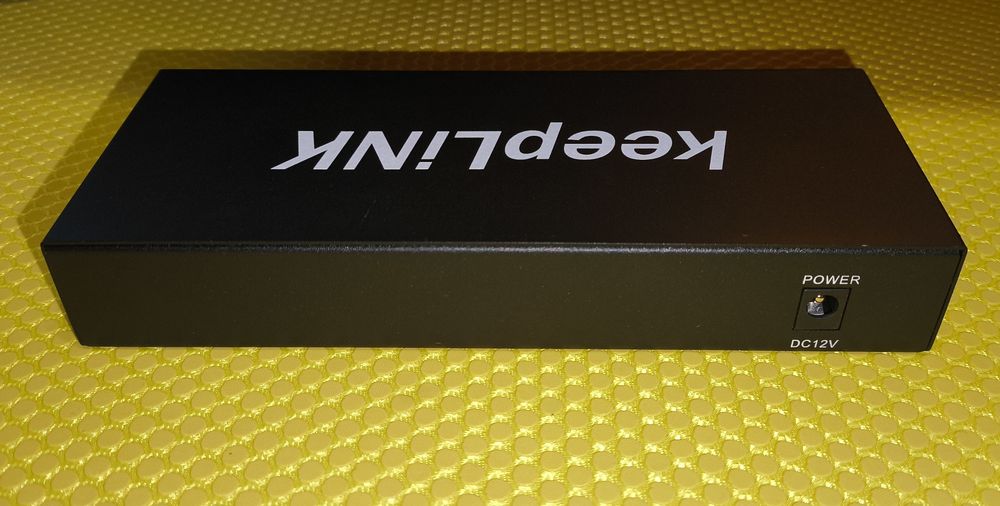 Ethernet Switch keepLINK KP-9000-9XH-X на 8 портів 2.5G & SFP+ 10G