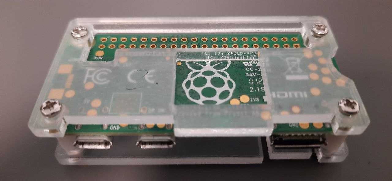 Raspberry Pi Zero 2W 1GHz 512MB com WiFi + Bluetooth + Caixa Acrílica