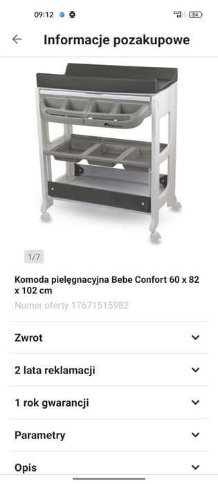 komoda kąpielowa  mobilna wanienka z przewijakiem 2 w 1, od narodzin d