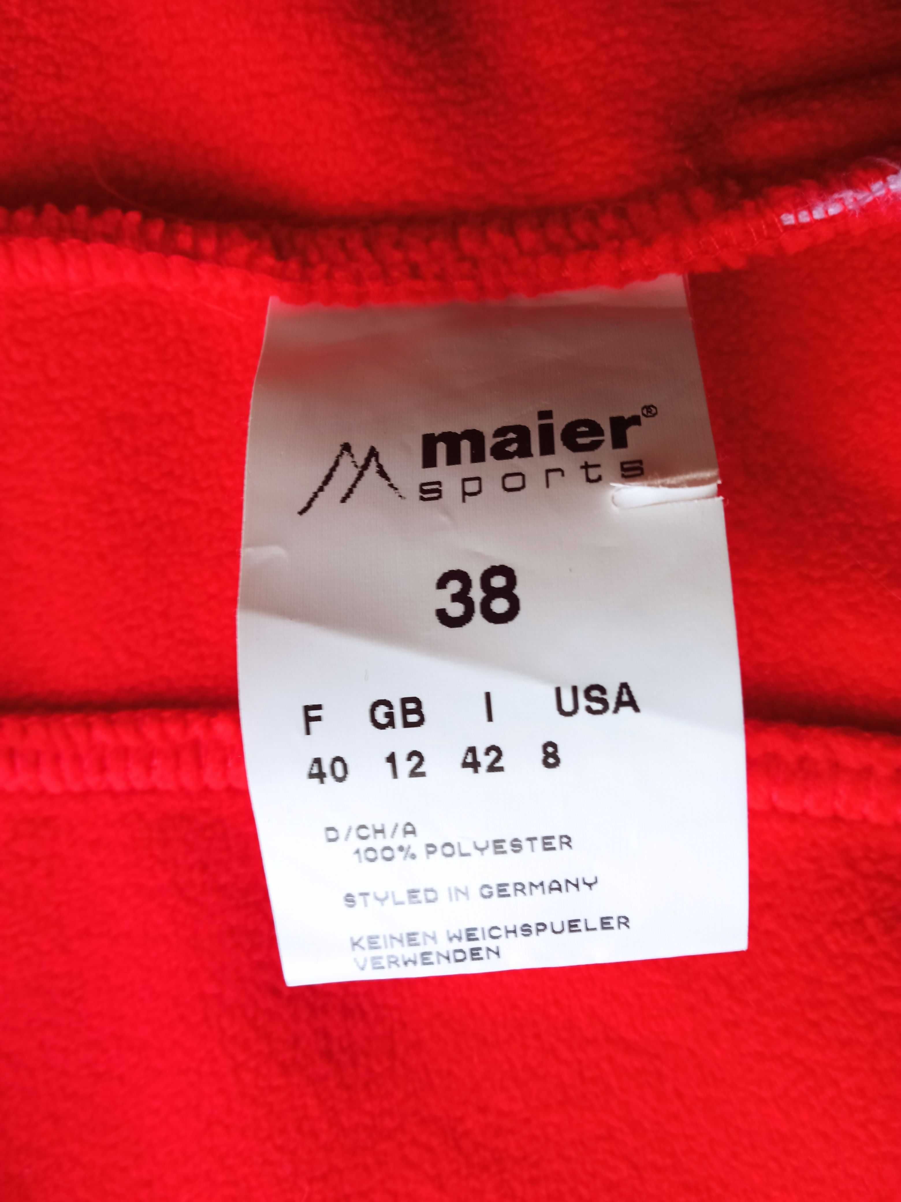 Maier Sports ekstra damska bluza rozpinana r M/38