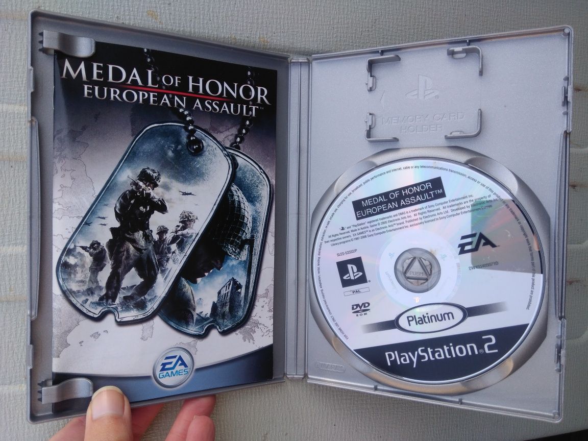 Medal of honor europen assault para ps2